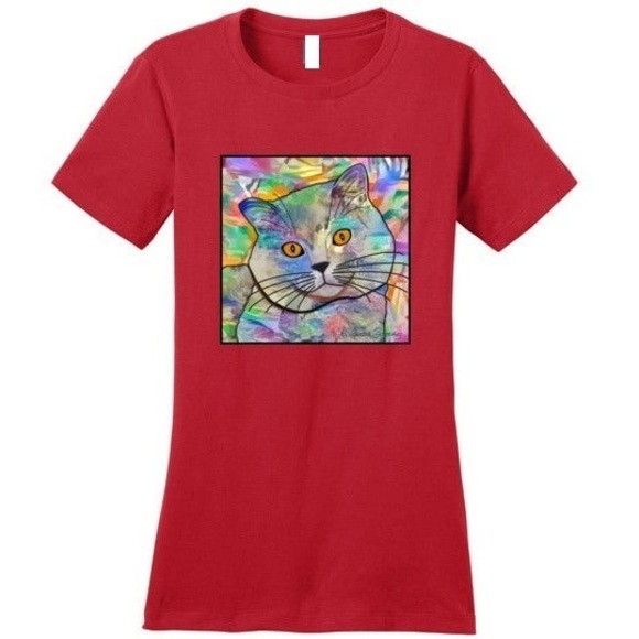 Other - Buddy Guy Jazzy Cat - Unisex Red T-Shirt